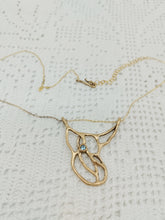 Charger l&#39;image dans la galerie, Collana bronzo, Granato ALGHE