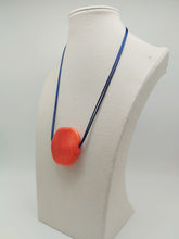 Carica l&#39;immagine nel visualizzatore di Gallery, Collana vetro Sasso Orange