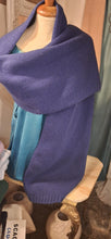 画像をギャラリービューアに読み込む, Sciarpa Cashmere Costine Blu Cornflower