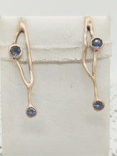 将图片加载到图库查看器，Orecchini bronzo, Jolite ALGHE