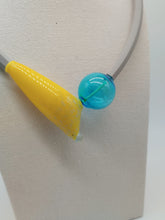Carica l&#39;immagine nel visualizzatore di Gallery, Collana vetro Gocce Rugiada