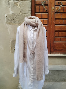 Sciarpa Merino e Cashmere BEIGE