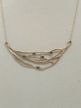 将图片加载到图库查看器，Collana bronzo ALGHE JOLITE