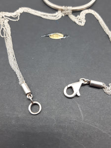 Collana argento e perla ARCHIMEDE