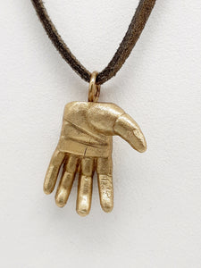 Collana bronzo MANO