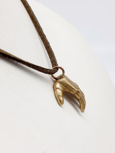 Collana bronzo MANO