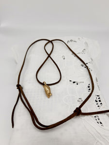 Collana bronzo TOPO