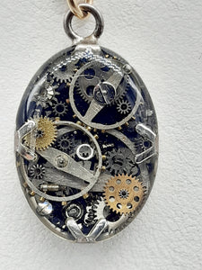 Collana con vecchi orologi FIORI RETRO