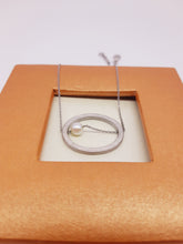 将图片加载到图库查看器，Collana corta argento e perla ARCH UNO