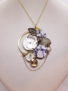 Collana con orologi FIORI CHAIN 286