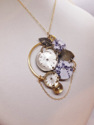 Collana con orologi FIORI CHAIN 286