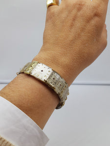 Bracciale con orologi QUADRATI BASSI 74