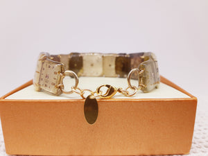 Bracciale con orologi QUADRATI BASSI 74