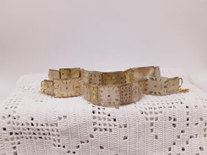 Bracciale con orologi QUADRATI BASSI 74