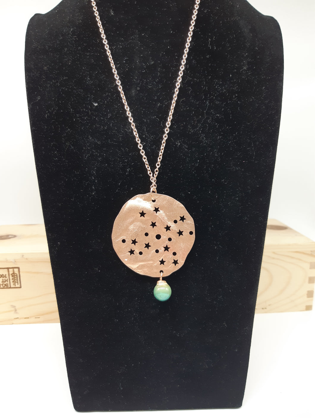 Collana vetro MOON Verde