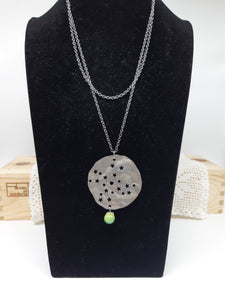 Collana vetro MOON Verde