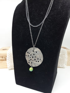 Collana vetro MOON Verde