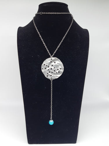 Collana vetro MOON Turchese