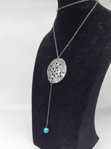 Collana vetro MOON Turchese