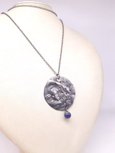 Collana vetro MOON viola