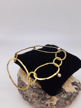 Carica l&#39;immagine nel visualizzatore di Gallery, Bracciale gold p. e perla ONDA