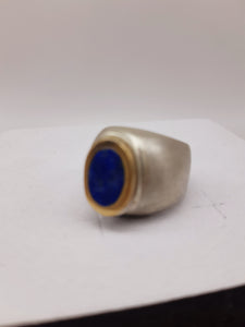 Anello lapis CASTONE misura 17 /16