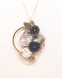 Collana con orologi GOLD CHAIN 286